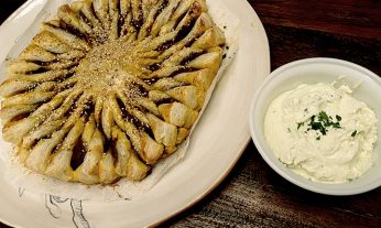 Olea feta tapenade tarte
