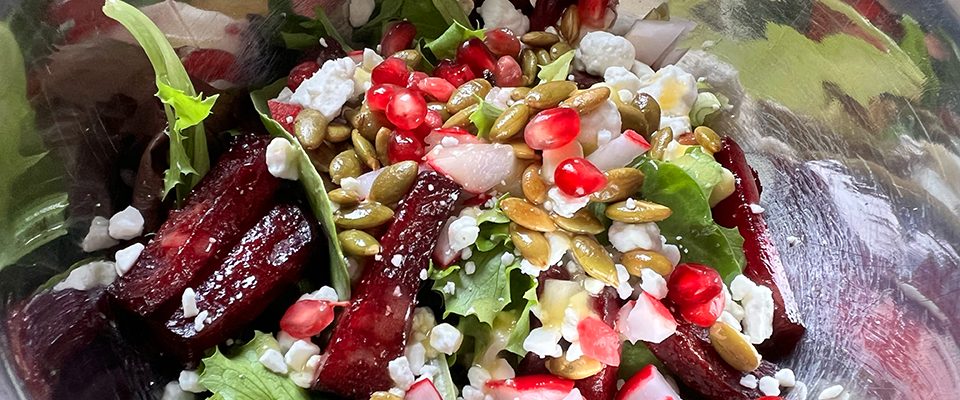 Olea roasted beet salad